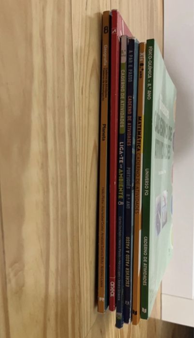 Livros de fichas 8º ano