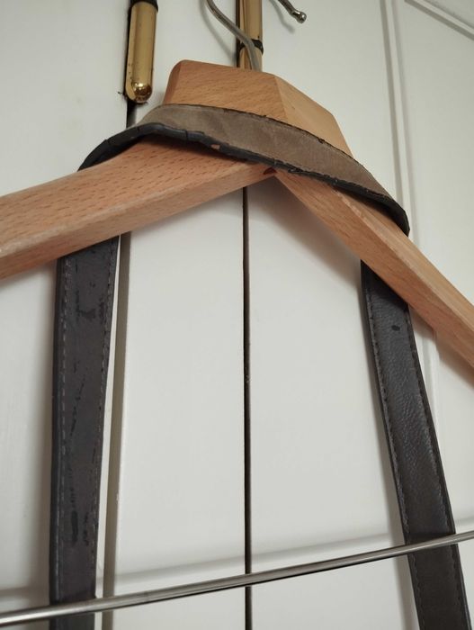 Bolsa em pelo e pele sintética