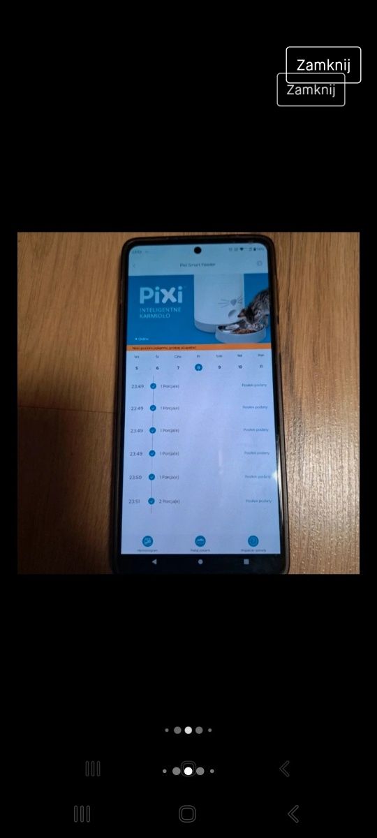 Pixi Smart Feeder karmidło automatyczne dla kota na aplikację