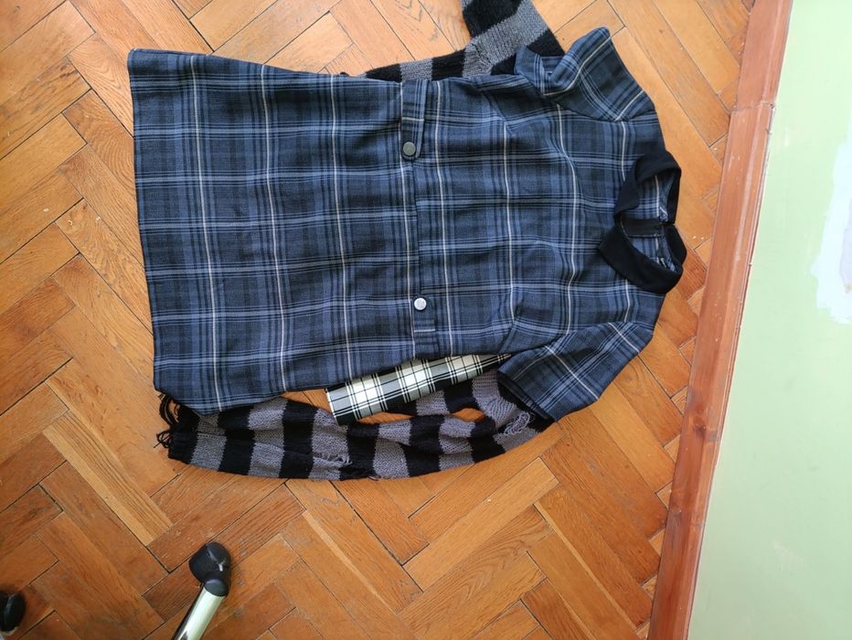 Zestaw emo/goth ubrań