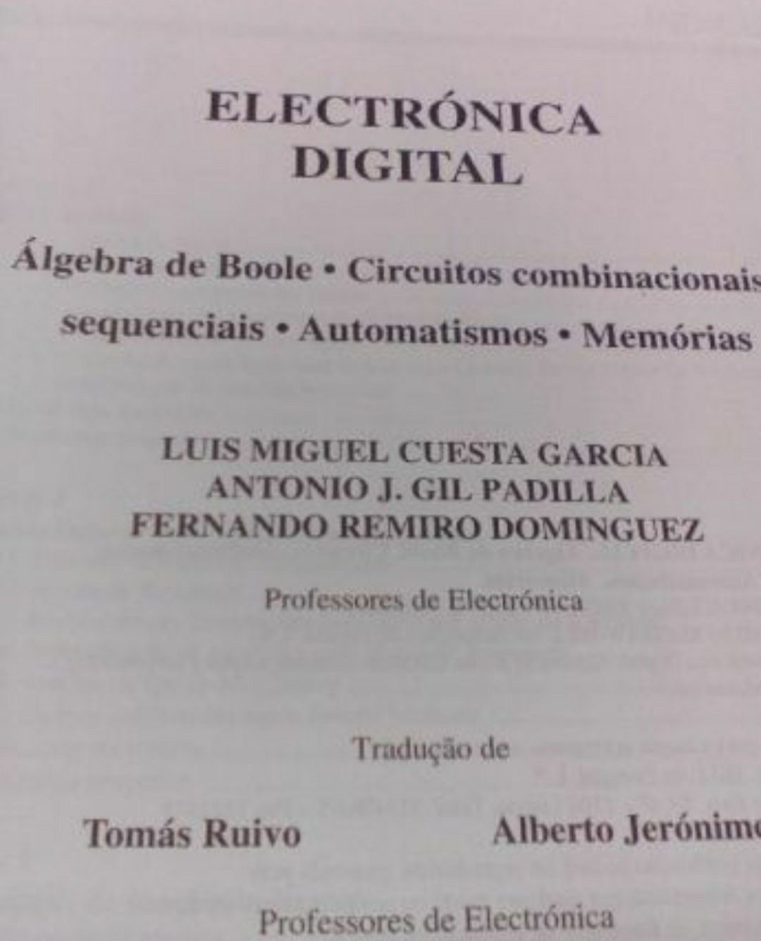 Electrónica Digital.