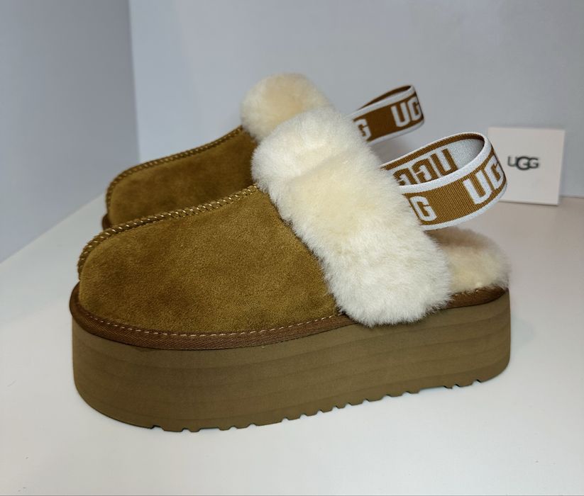 Уггі угги уги жіночі UGG Funkette platform brown