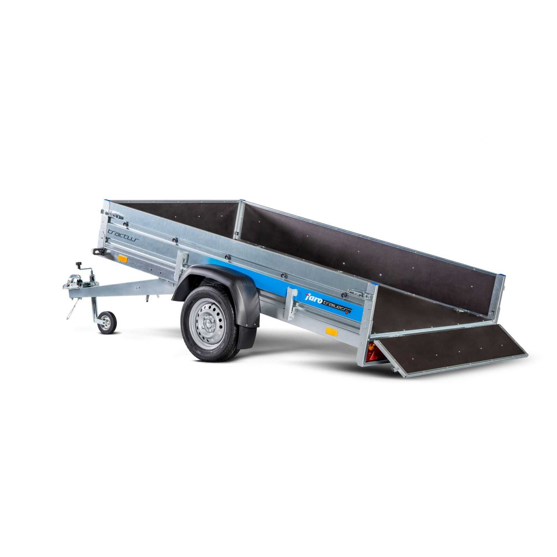 Przyczepa samochodowa FARO TRAILERS TRACTUS Multi 1oś 236x125