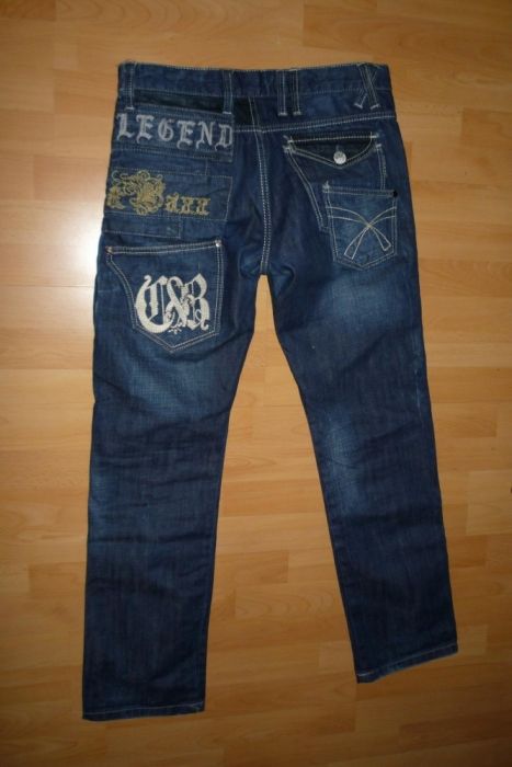 Spodnie męskie jeans roz W32L32 * Cipo & Baxx Generation Los Angeles
