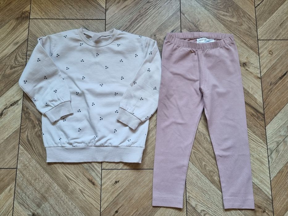 Paka zestaw ubranek dla dziewczynki Zara h&m 104