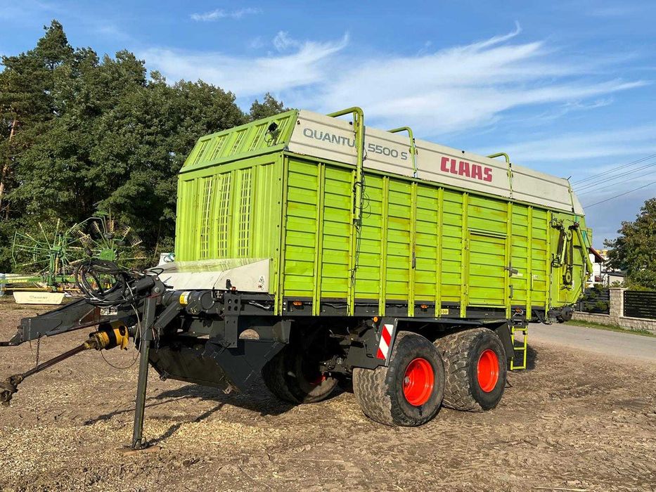 Claas Quantum 5500s Przyczepa objętościowa, Tandem (Veenhuis, Joskin)