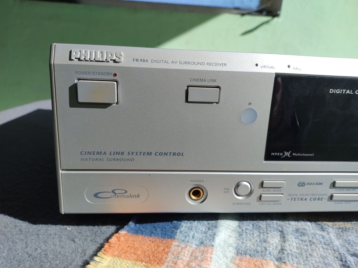 Kino domowe Philips Fr984 i SW968 amplituner
