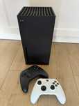 XBOX series X 1TB 2 pady ładowarka telewizor SAMSUNG 50 cali