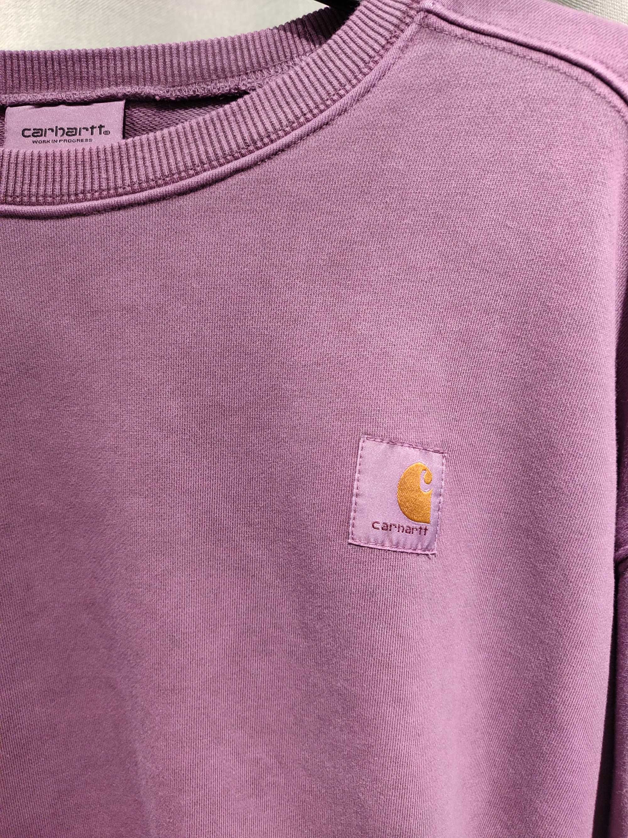 Світшот CARHARTT WIP sweat vista washed dark plum