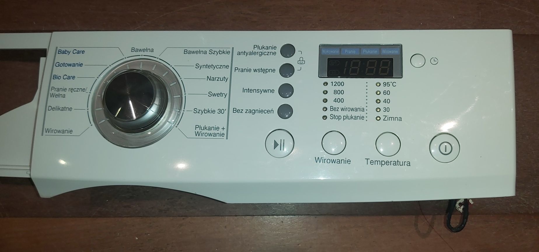 Panel i programator z pralki LG WD-12390NDK