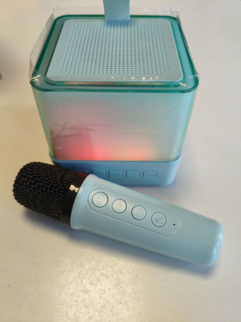 Karaoke dla dzieci głośnik z mikrofonem