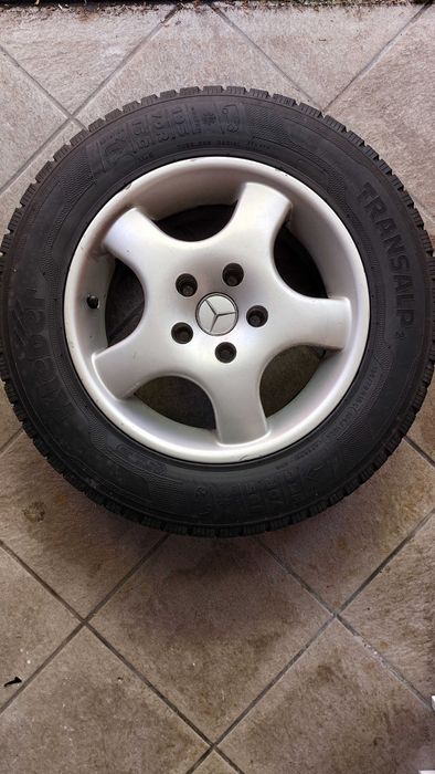 Alufelgi Mercedes Vito 15" + opony zimowe
