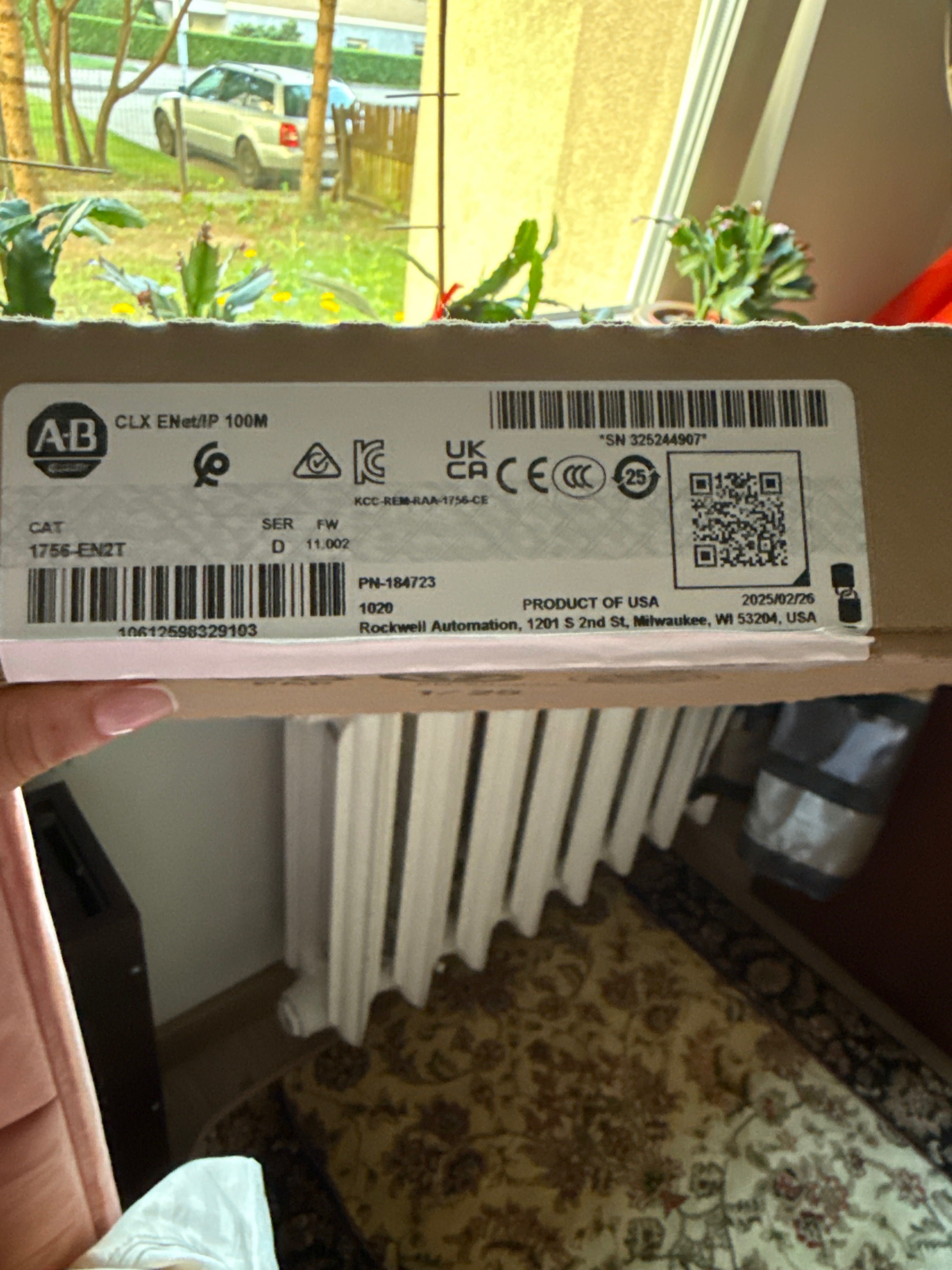 Moduł komunikacyjny Allen-Bradley 1756-EN2T CLX ENet/IP 100M – NOWY