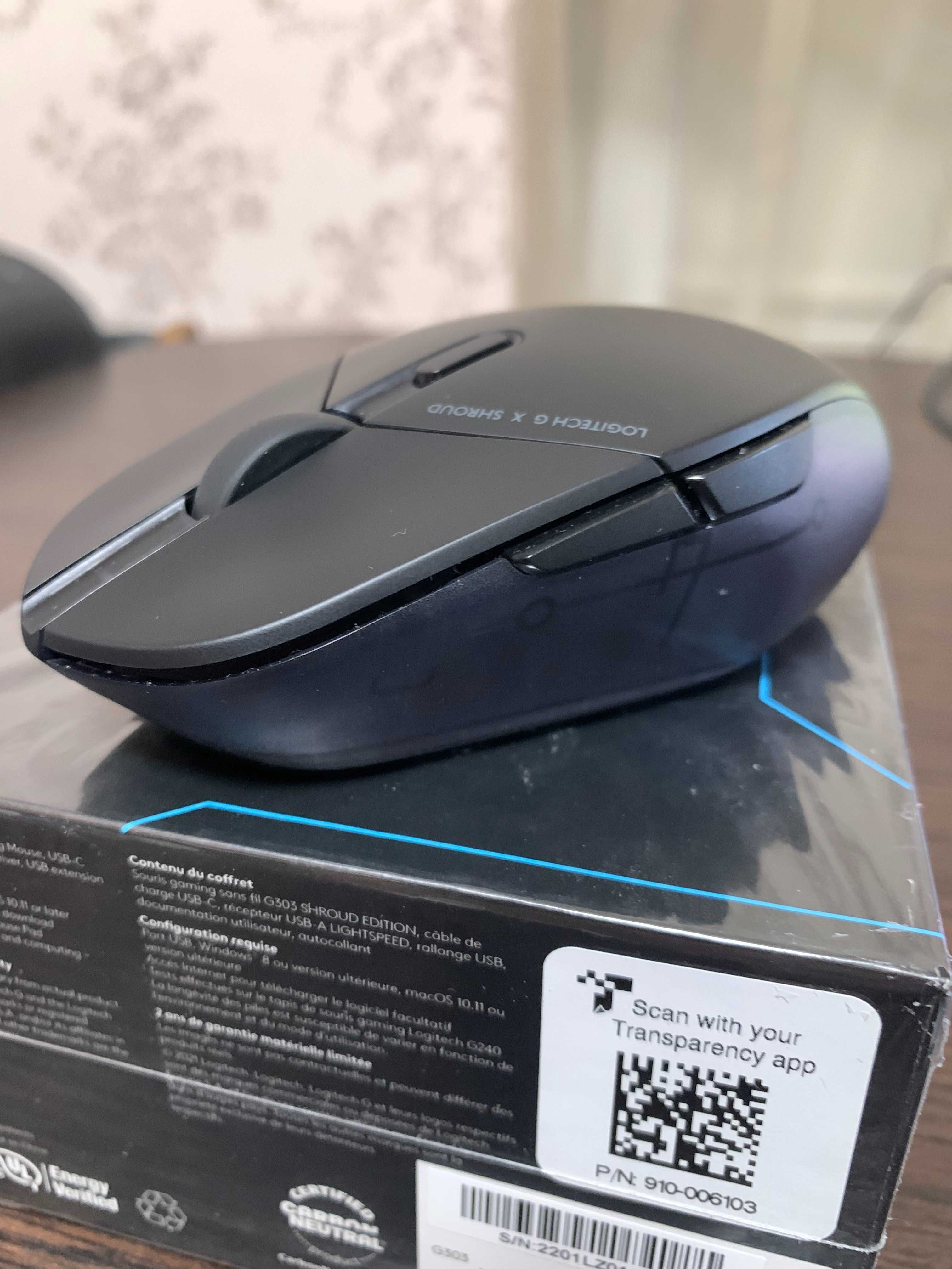 Мышка Logitech G303 SHROUD EDITION