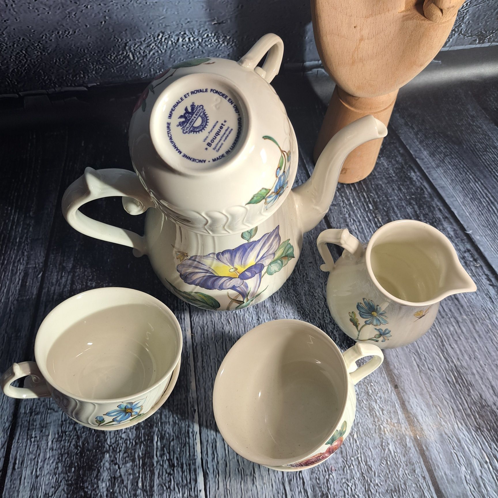 Villeroy & Boch, seria Bouquet, produkowany do 1980 r.  Unikat