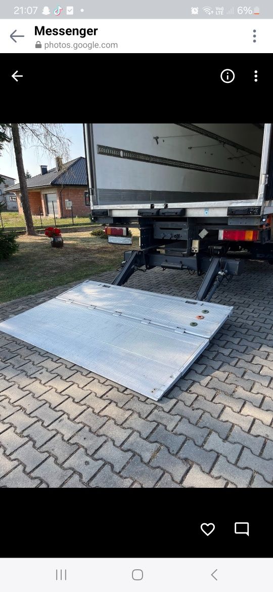Daf CF75 Skrzynia winda