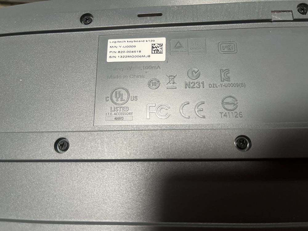 Клавиатура Logitech K120