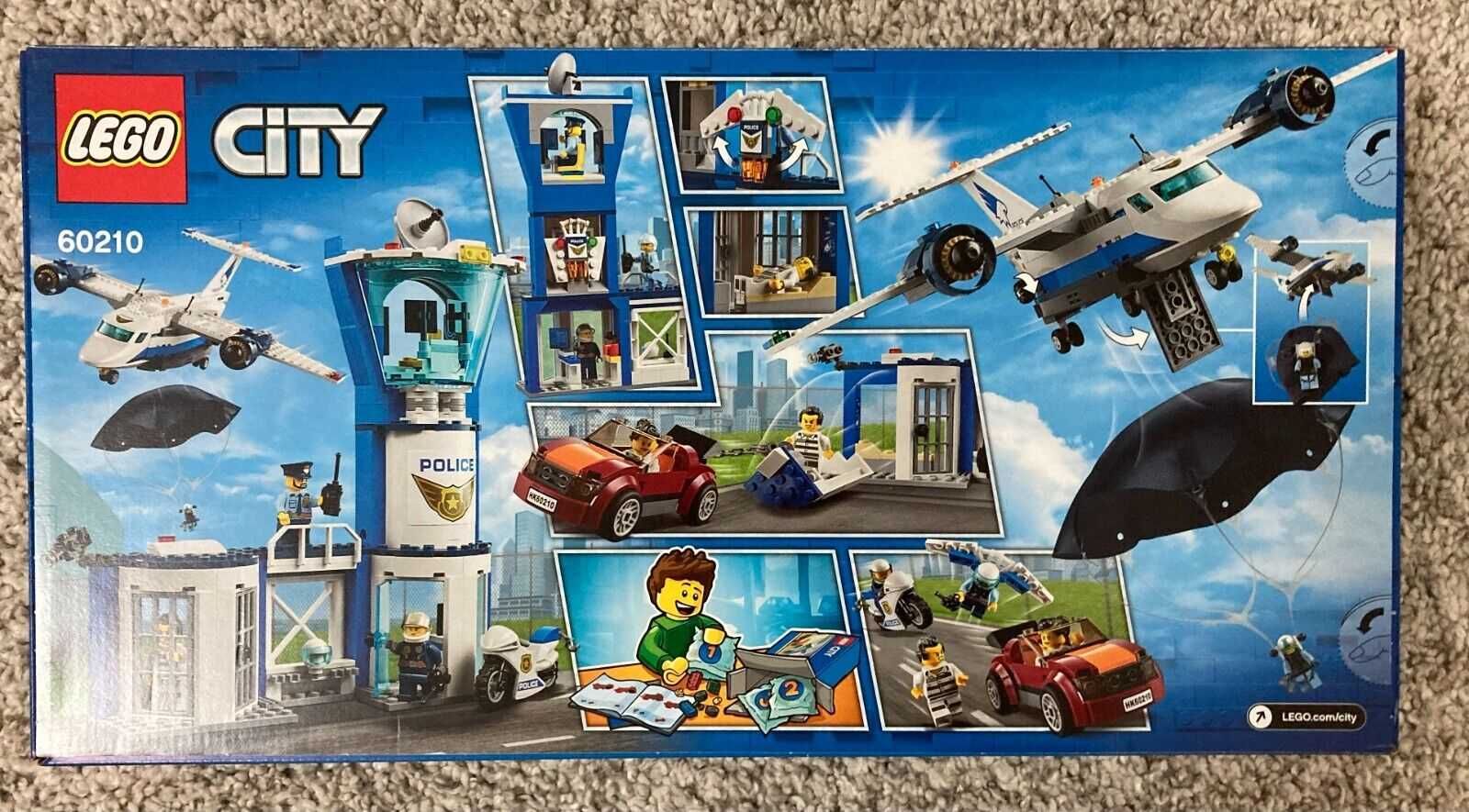 LEGO City 60210 - Baza policji powietrznej