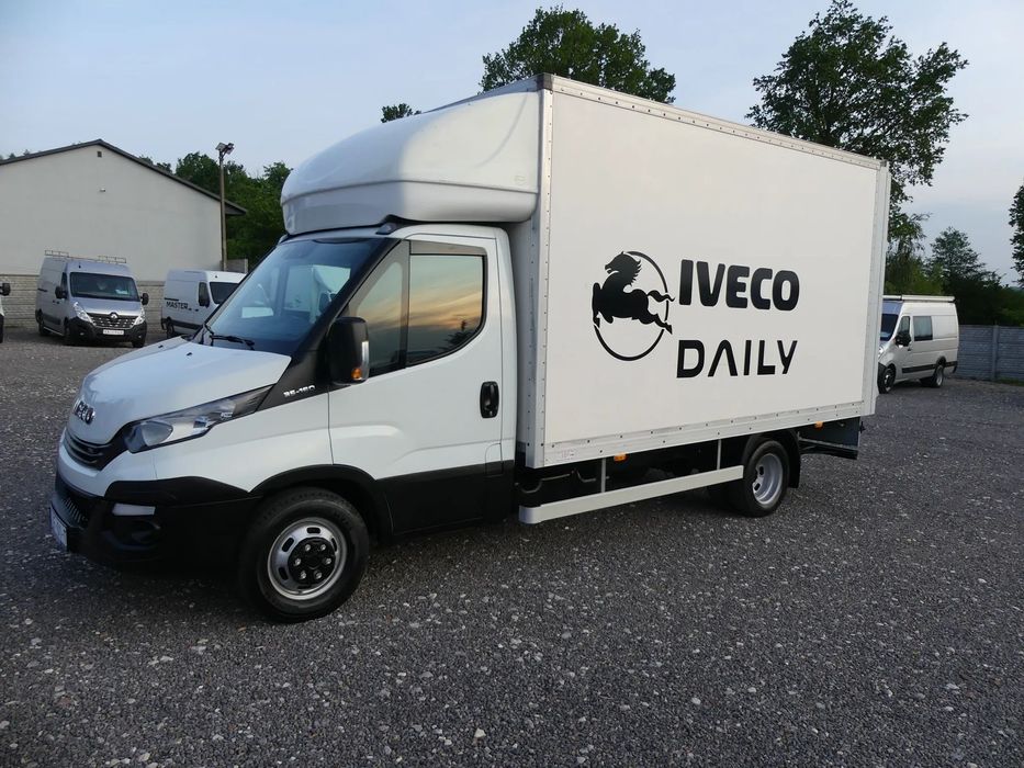 Iveco DAILY 35-160*2019r.*KONTENER WINDA  Klima*Na Bliźniaku*Oryginał*Zadbany*Kontener