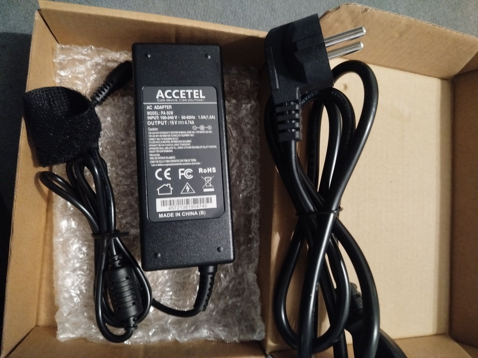 Carregador ACCETEL P90W