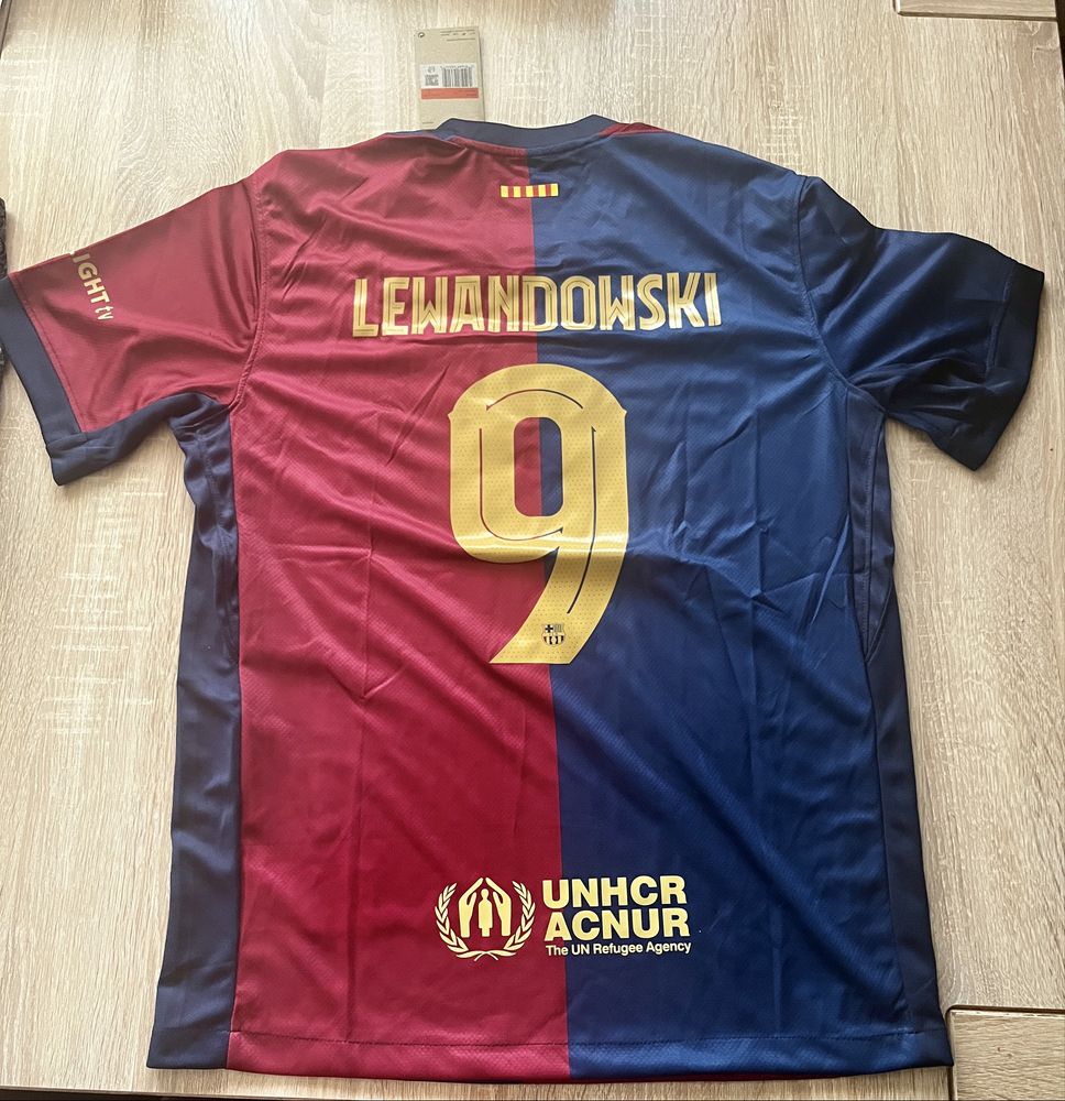 Koszulka FC Barcelona Lewandowski rozm L