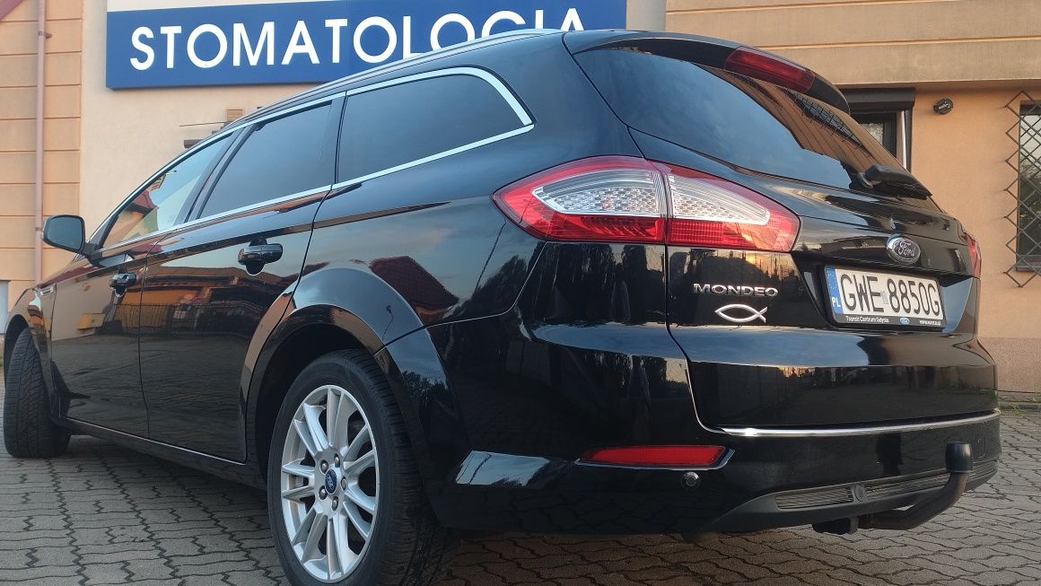 Ford Mondeo Mk4 Titanium,  Serwis ASO.Gwarancja perforacyjna,1 wł,Dent