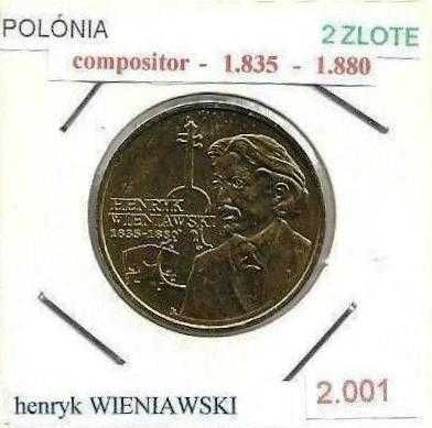 Polónia - - - - - Moedas Comemorativas de 2 Zlotych