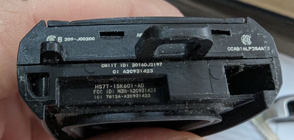 Ключ Ford Fusion, Edge, Explorer , smart 315mhz ,  4 кнопки