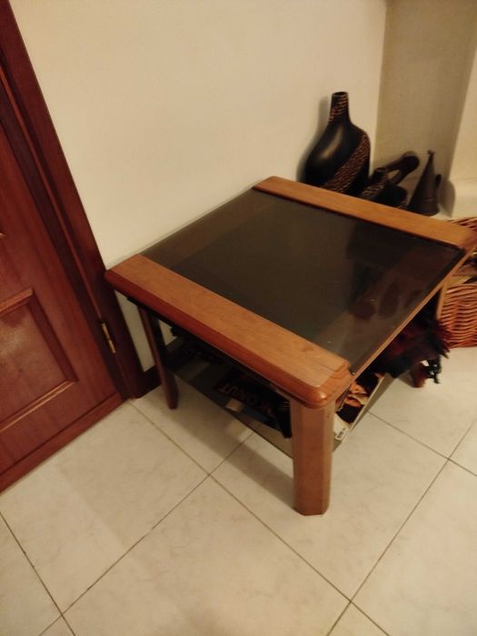 Conjunto de Mesas de centro Cerne vidradas