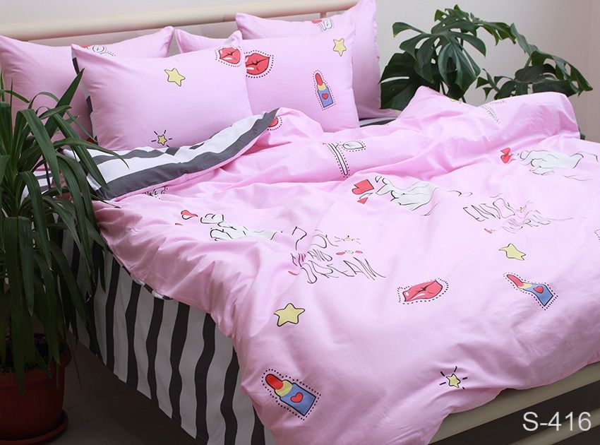 Постільна білизна сатин для дівчаток для підлітків
