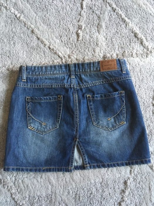 Jeansowa spódnica dziecięca Reserved (164cm)