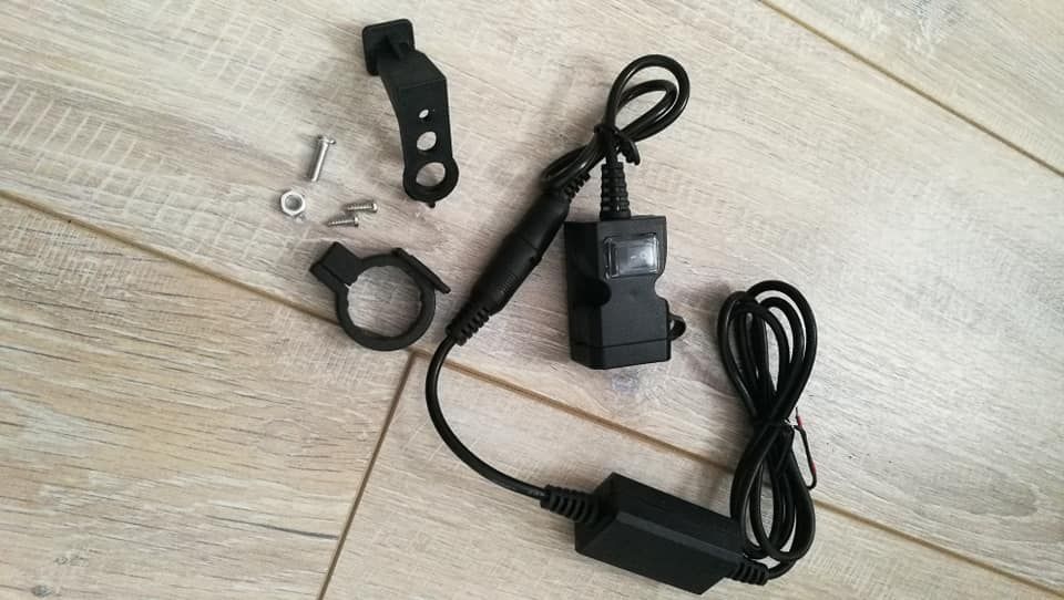 Ładowarka motocyklowa 2 x USB quad motor