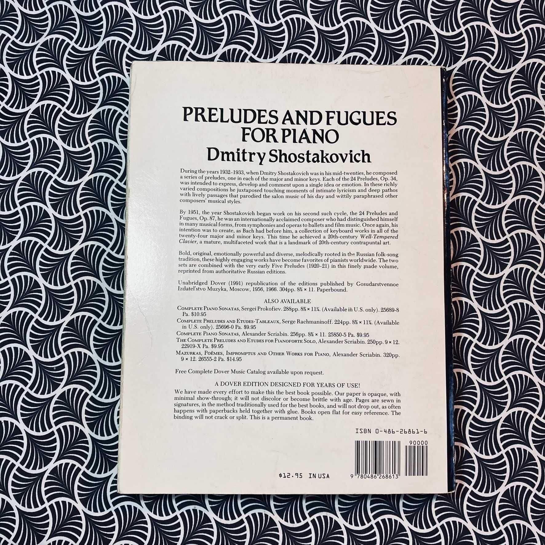 Preludes and Fugues for Piano - Dmitry Shostakovich