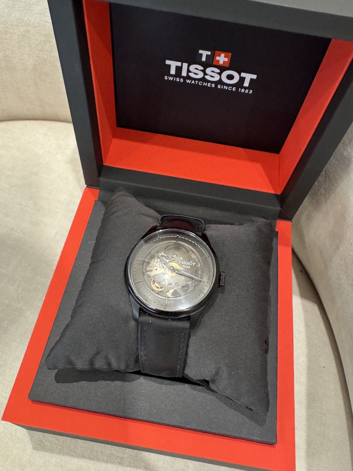 Годинник Tissot Chemin Des Tourelles Skeleton