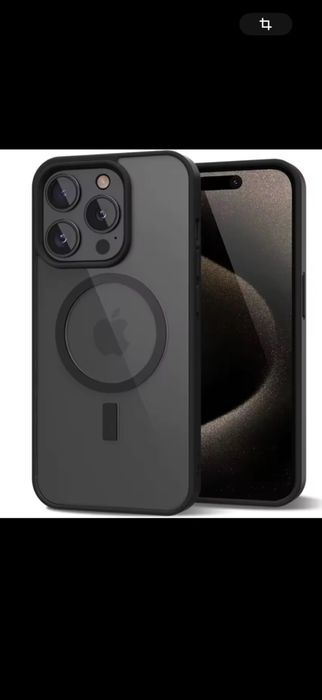 Матовый полупрозрачный магнитный чехол для телефона для IPhone 16 Pro