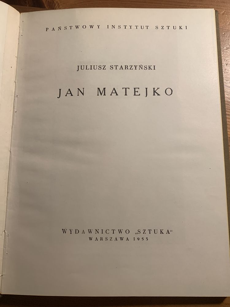 Jan Matejko Juliusz Starzyński