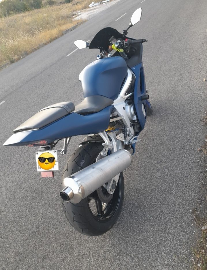 Mota R6 azul Yamaha