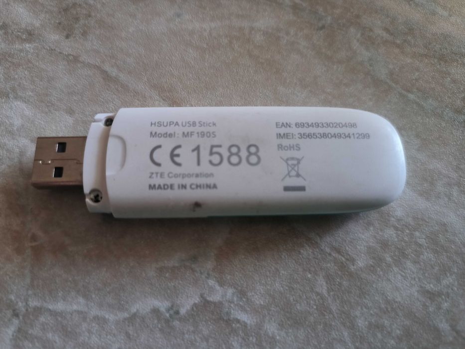 Модем ZTE MF190s оплачено на год