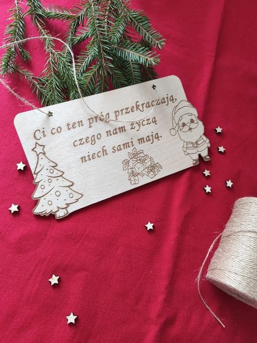 Świąteczna zawieszka na drzwi/ścianę