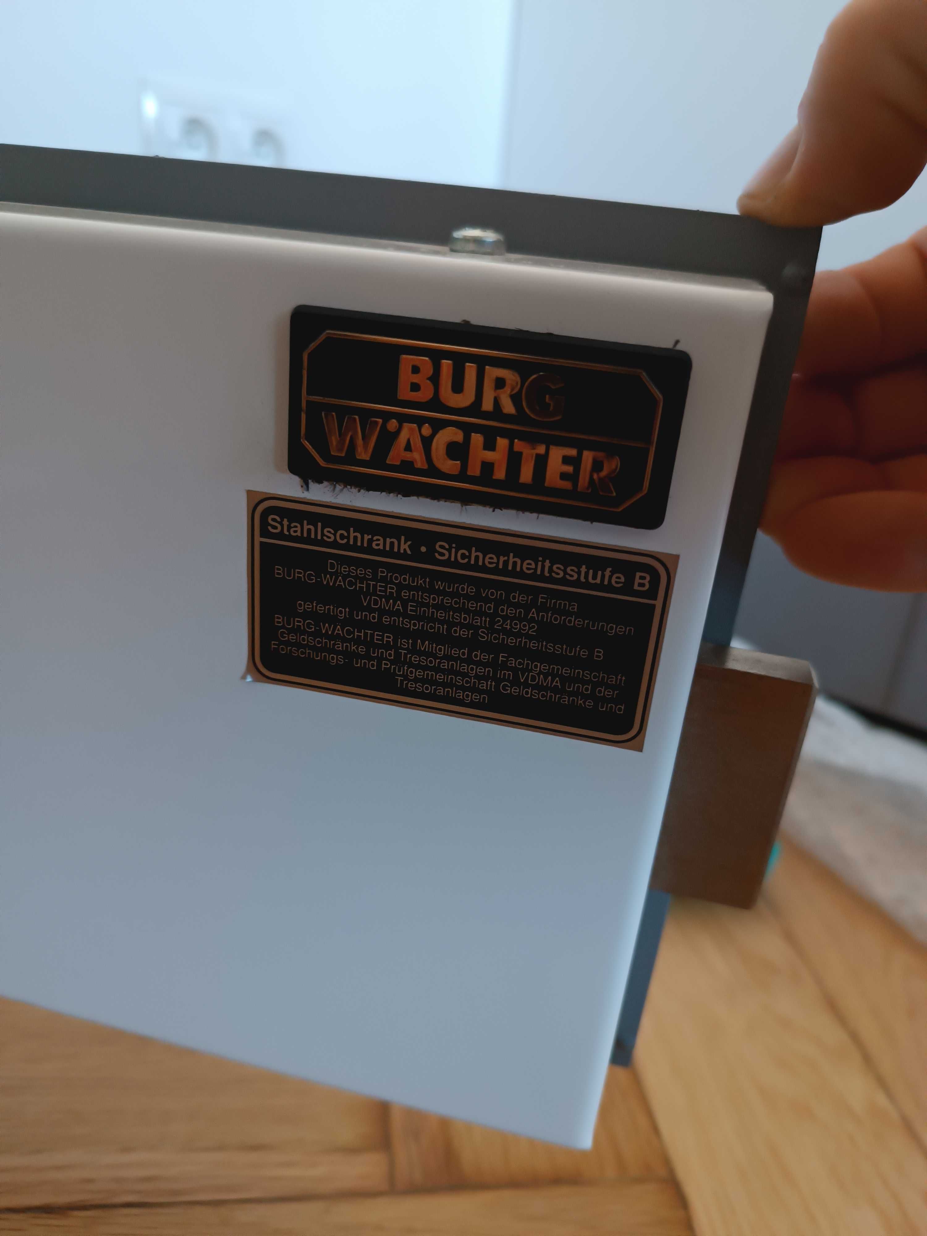 Sejf Burg Wachter  typ B stan jak nowy.