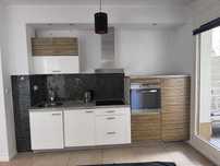 Meble kuchenne bialy MDF + formir