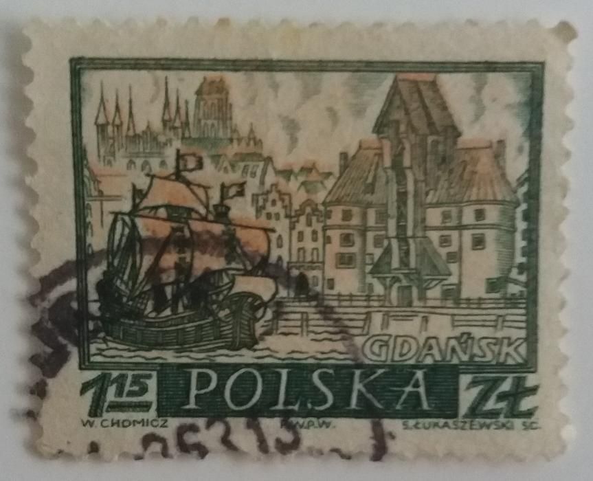 Znaczki pocztowe, Polska 1960, Historyczne miasta polskie