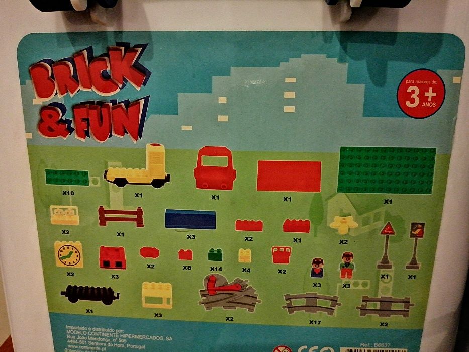 Caixa comboio inteligente - Brick & Fun