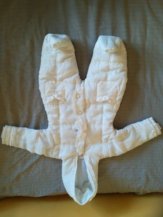 Kombinezon biały rozm. 62