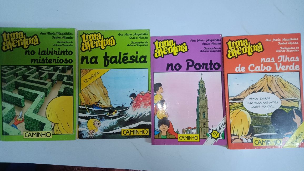 Uma aventura 4 livros