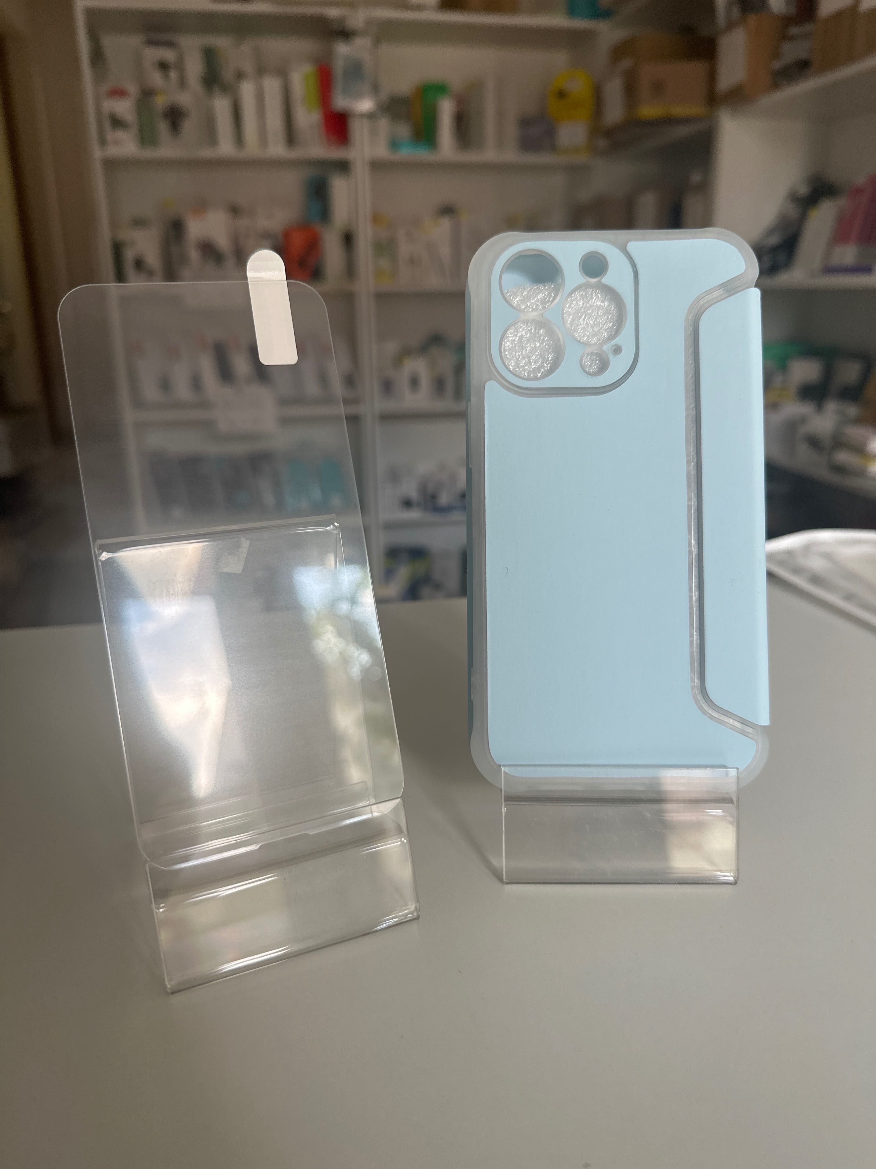 Etui otwierane do boku + szkło hartowane do iPhone 13 pro
