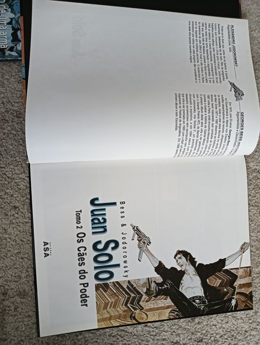 Juan Solo Jodorowsky e Bess - Filho de uma arma; - Os cães do poder*