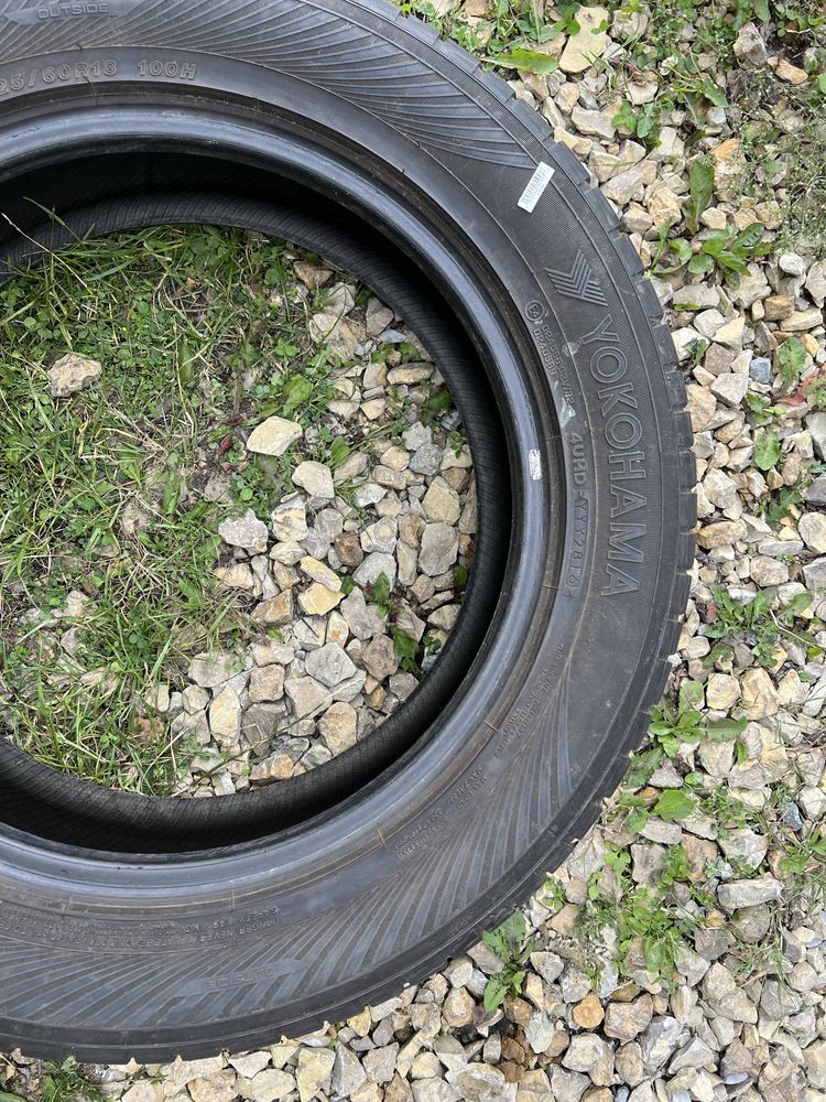 4 szt 225/60 r 18 Opony Zimowe Yokahama