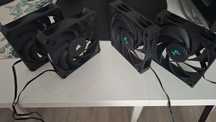 Zestaw 4 wentylatorów 120mm, 2x corsair, 2x Deepcool nowe