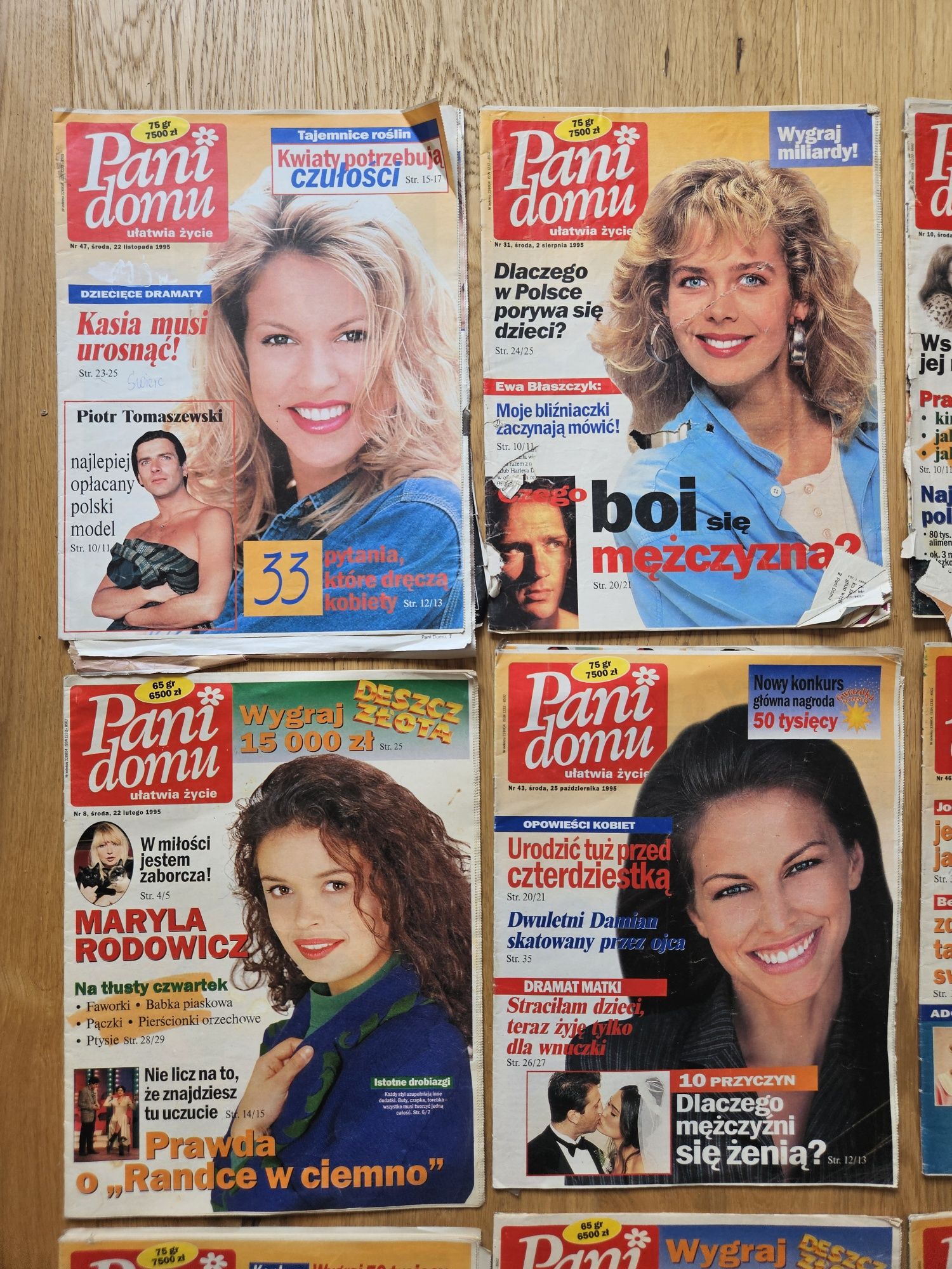 Czasopismo Pani domu 1995 rok